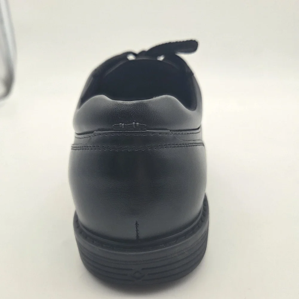 Nunn Bush Wade Black Work Slip Resistant Plain Toe Oxford Shoes Men's 11 M